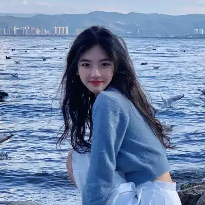 仙仙温柔蓝色系女头_女生头像_我要个性网