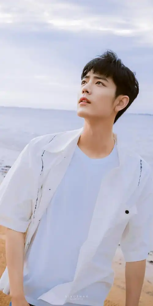 肖战海边写真##肖战壁纸