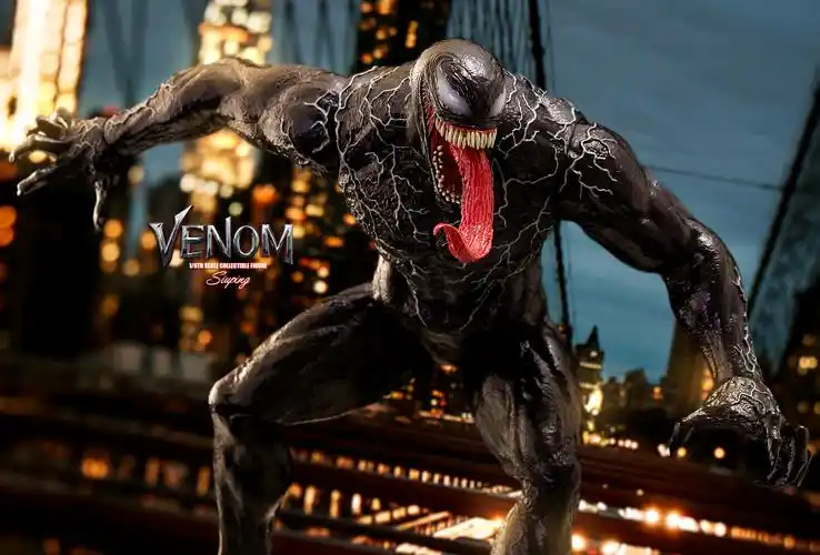 《毒液》毒液1:6比例珍藏人偶 (特别版)实物图