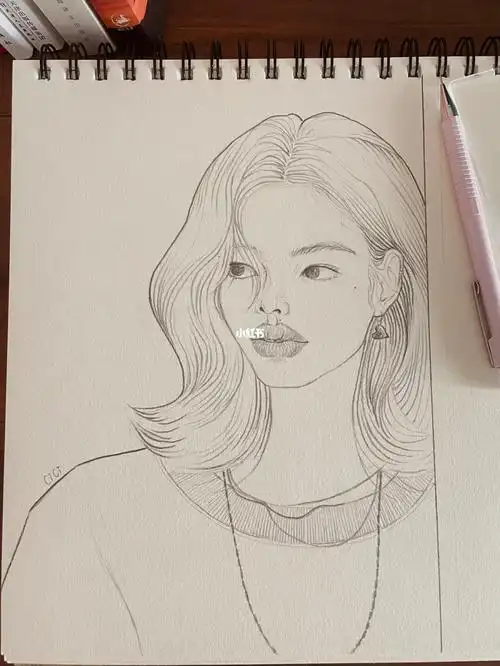 肖像铅笔手绘,画完总是有惊喜