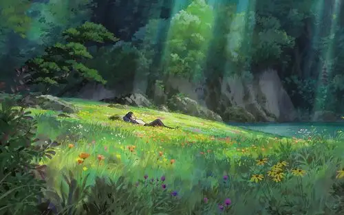 唯美治愈动漫风景桌面壁纸