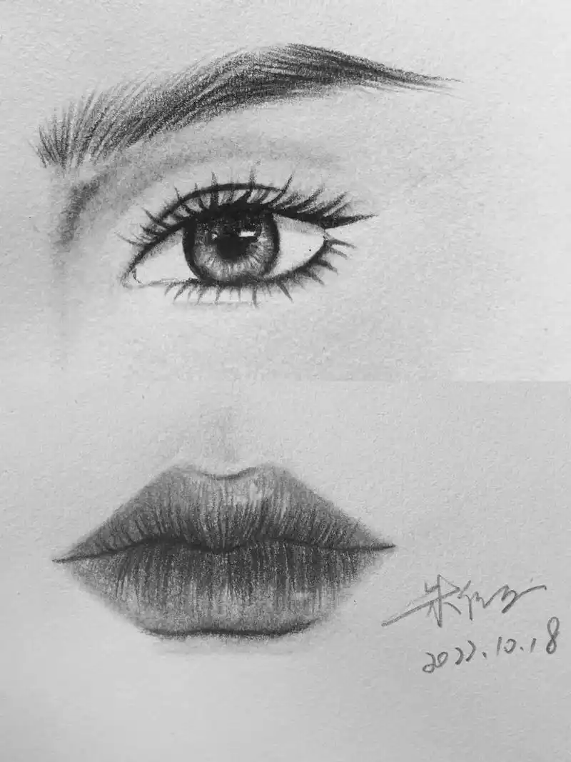 零基础学习美人图素描