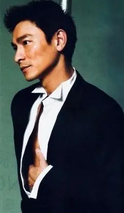 刘德华白西装好帅