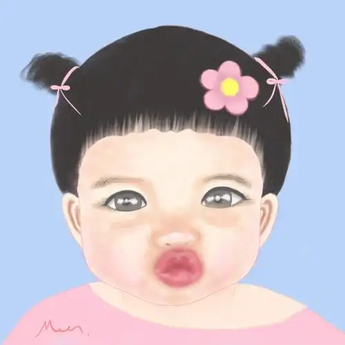 喵哒moon关注打开新页宝贝嘟嘟嘴好可爱!