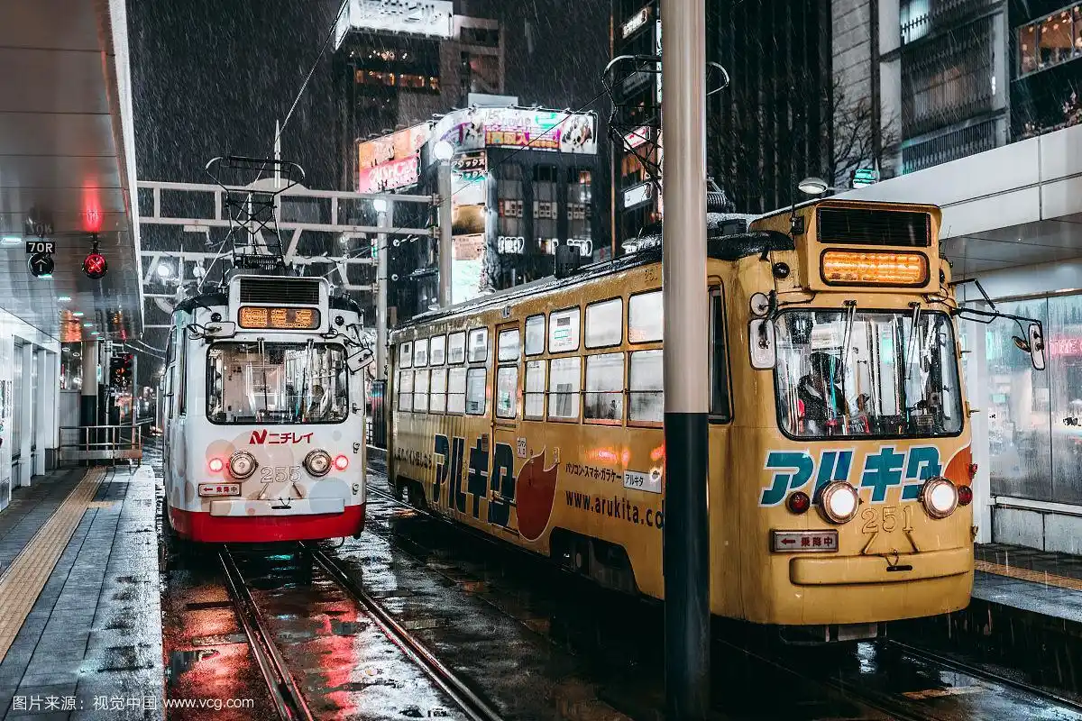日本札幌街头风光