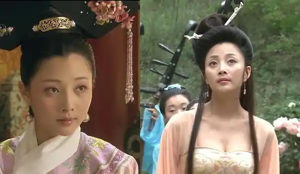 《武则天秘史》里,她演了个角色,从天真烂漫的少女一路变到冷酷无情的
