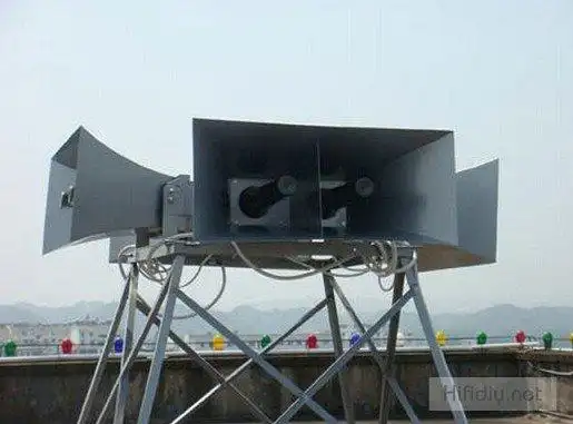 防空警报的声音这么响是用喇叭发出的吗