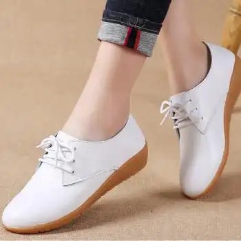 小白皮鞋女大学生夏天穿的2021春季牛筋女鞋软底休闲鞋平底女单鞋白色