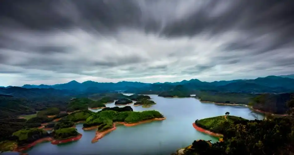 广西,宾阳县清平水库.