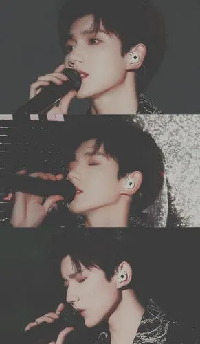 王源五周年,流星妆太好看了