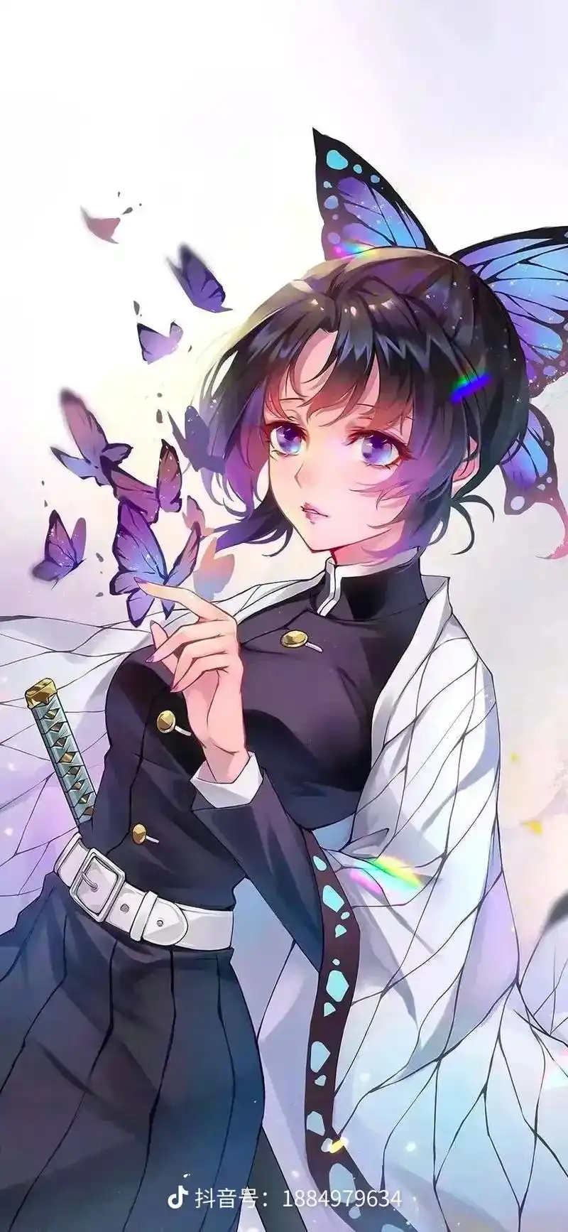 蝴蝶忍超绝图片 - 抖音