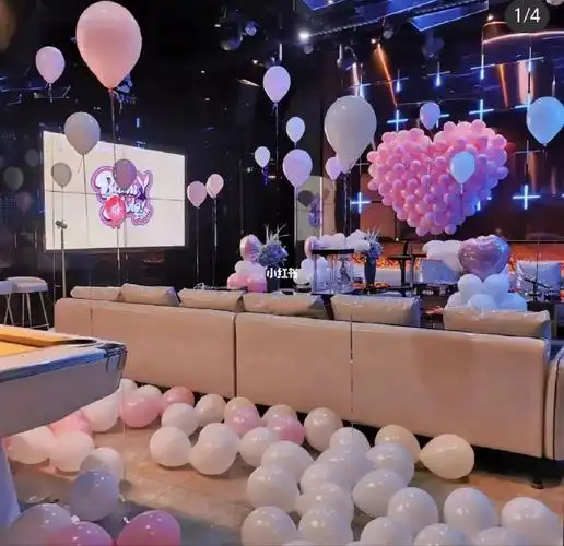 气球派对  #生日气球布置  #ktv包间布置  #ktv生日布置  #ktv包厢