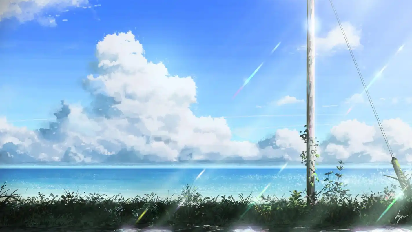 唯美动漫场景1080p超清壁纸图片