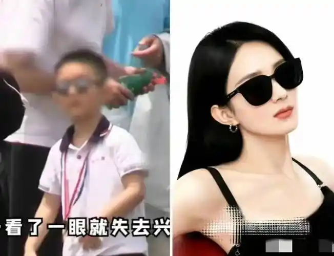冯绍峰带儿子参加运动会,5岁想想近照曝光,虎头虎脑很像赵丽颖