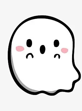 万圣节卡通幽灵鬼