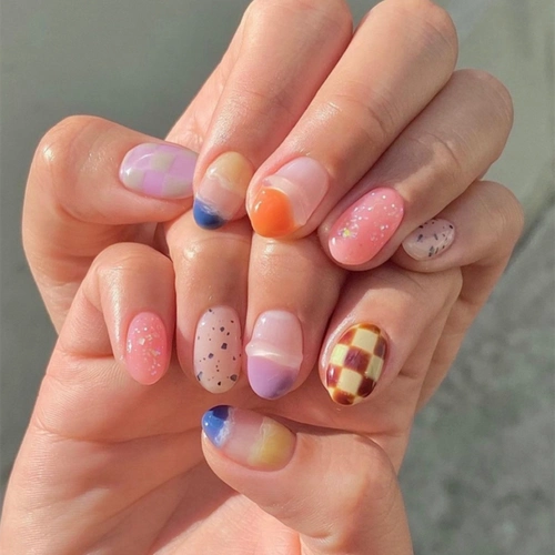 夏天做指甲什么颜色显手白,适合夏天美甲颜色显白(不挑甲型,显白显手