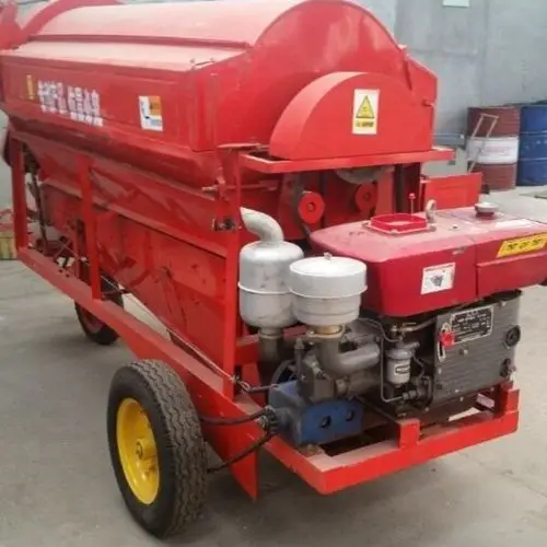 水稻脱粒机 自走式水稻脱粒机 脱粒机