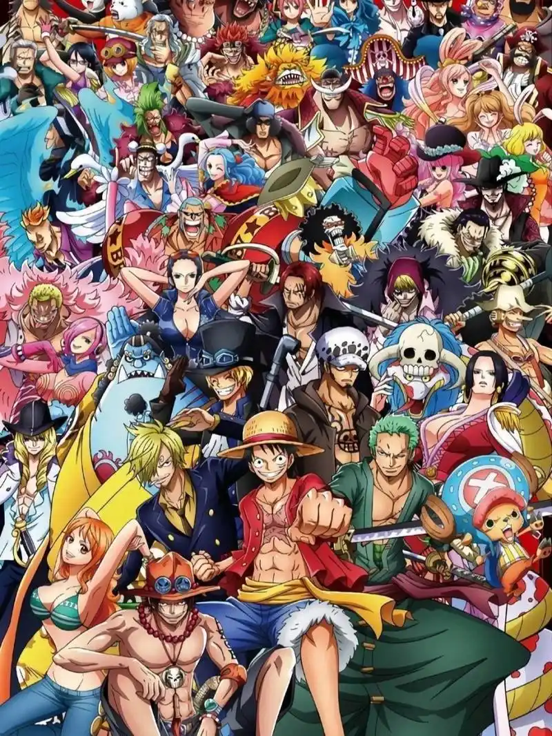 海贼王的大合影,看看你喜欢的有没有在?