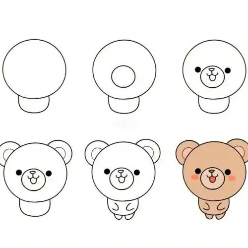 动物简笔画动物简笔画小动物简单可爱