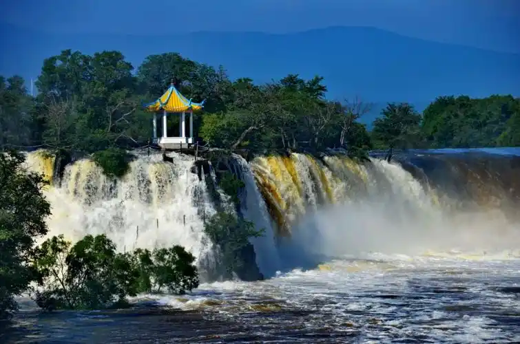 最美的中国镜泊湖春,夏,秋,冬