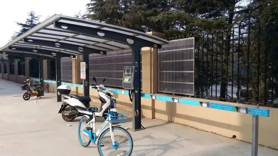 便民宿州玉兰花城小区安装电动车智能充电桩助力创文创卫