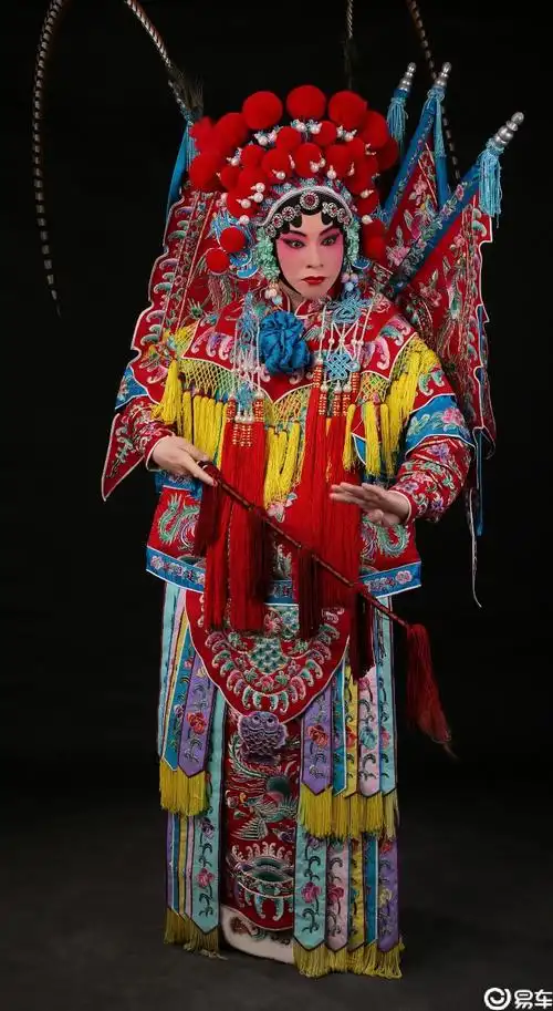 我的京剧照京剧旦角化妆青衣刀马旦