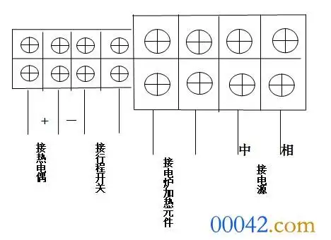 drz电炉温度控制器接线图