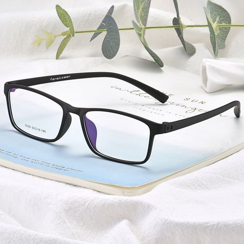 近视眼镜超轻监狱镜架男女无金属无螺丝配有度数看守所全塑料镜框