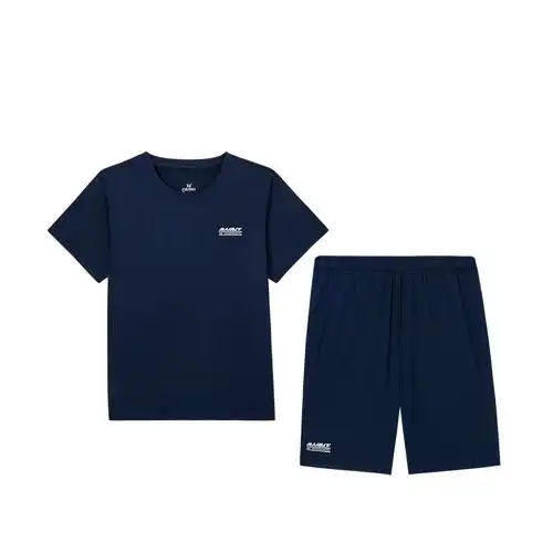 361运动套装男夏季新款短袖短裤休闲运动服两件套跑步健身服t恤视频