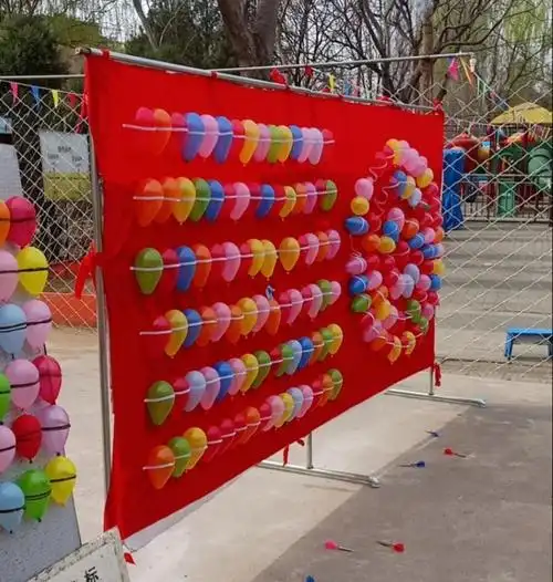 广场商场地摊打靶射击气球打气球摆摊的枪公园夜市靶布设备游戏