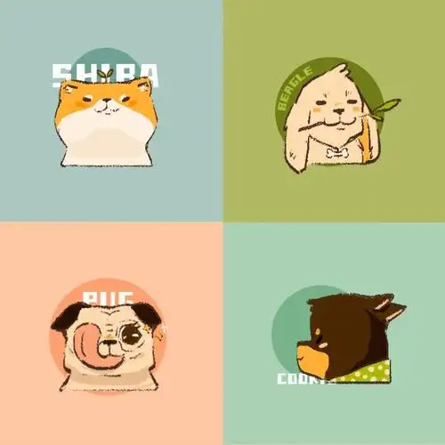 居家摸鱼画狗头