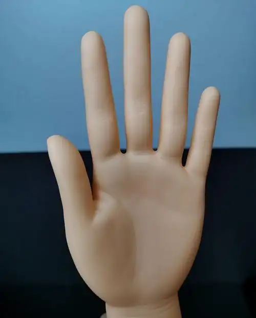 塑料仿真女手模型pvc肤色女手长款 手套手模戒指手链饰品展示假手