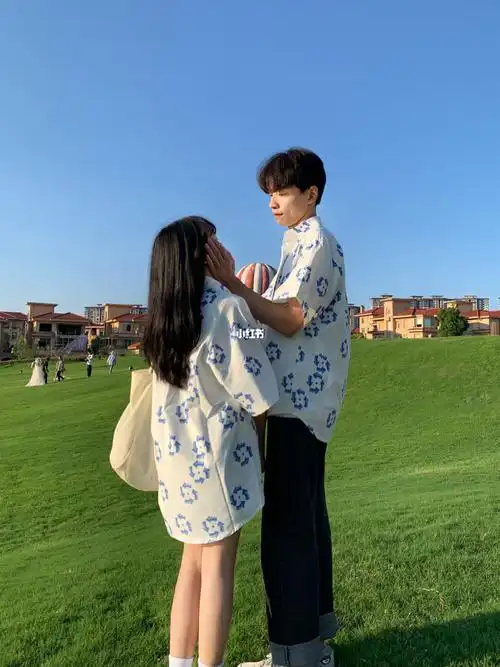 150cm175cm情侣休闲风衬衫适合海边哦