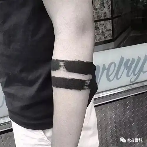 纹身作品第124期臂环纹身总是让人过目难忘