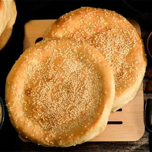 土特产单县河南烧饼吊炉烧饼河南大烧饼面食尘家吊炉早餐方便食品