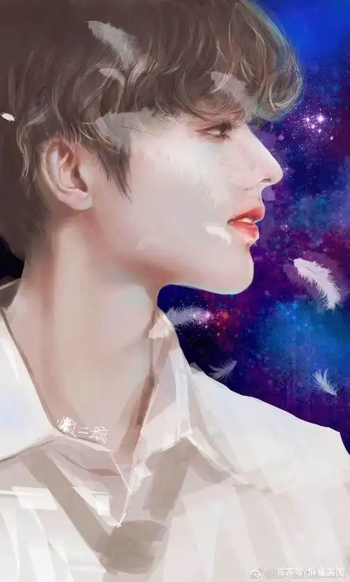 超可爱的蔡徐坤卡通漫画版q版美图头像壁纸