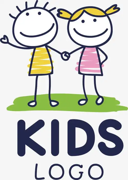 矢量图朋友手牵手