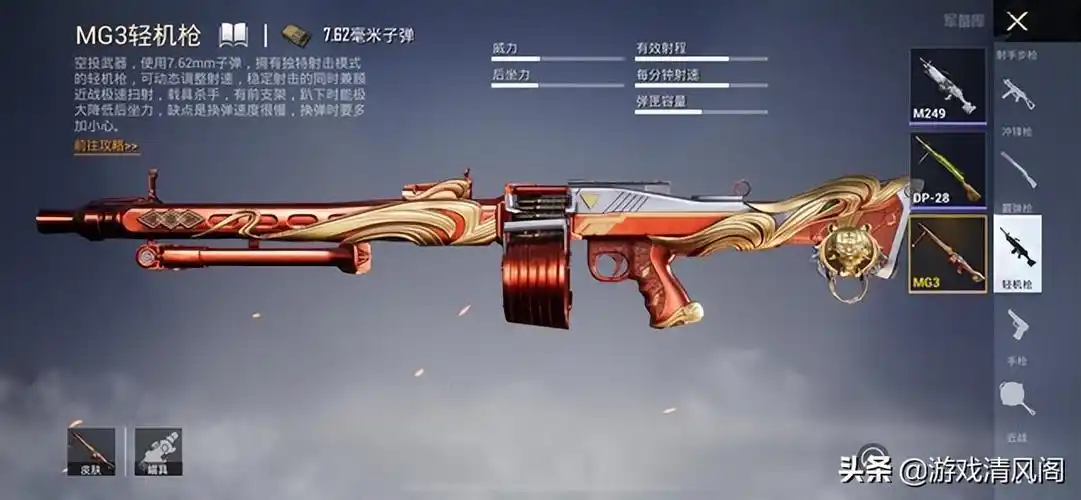 和平精英空投枪械十大排名(吃鸡空投枪选择推荐)