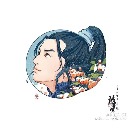 琅琊榜系列头像手绘插画头像