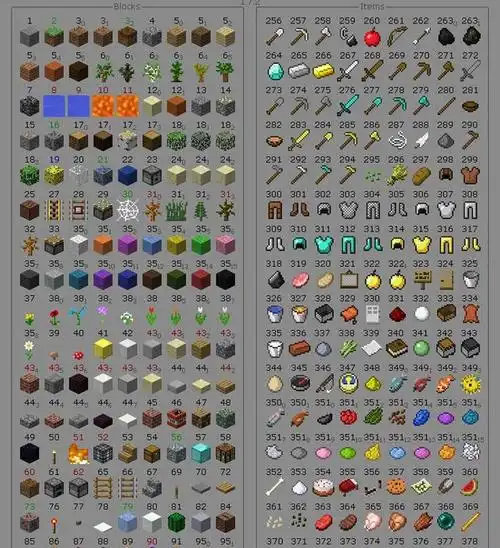 我的世界物品代码大全介绍 我的世界物品代码有哪些