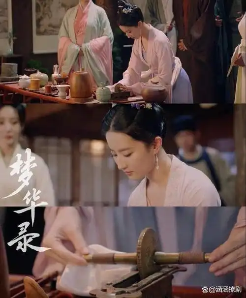 茶铺老板娘刘亦菲演绎宋朝茶百戏