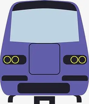 卡通地铁图片_卡通地铁素材_觅元素