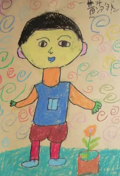 我的自画像一个小男孩人物简笔画自画像手绘自画像自画像简笔画男生就