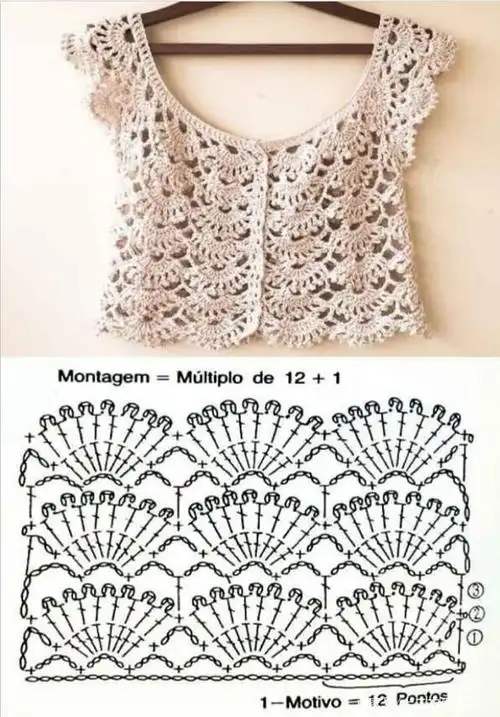 太美了,一组夏衣钩针花样,这个夏天你需要它吗?