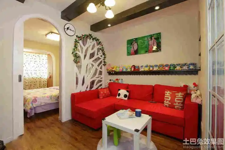 朝南户型两室改三室装修效果图 90平米向阳户型两室改三室设计案例