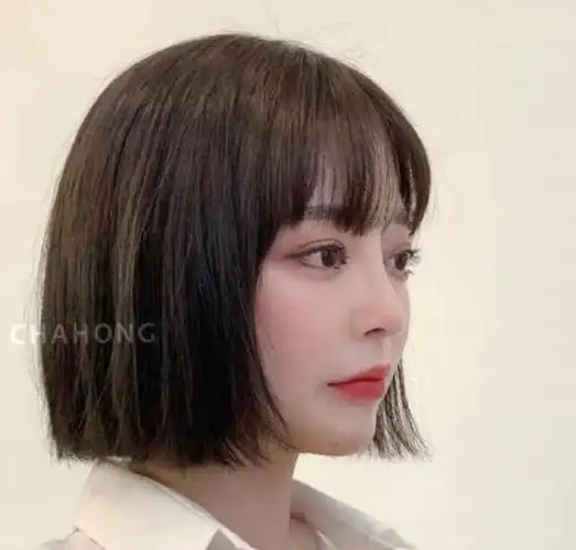 最好看的锁骨发直发打造最流行的直发发型