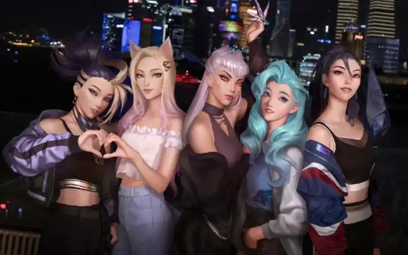 kda女团时隔两年的回归4k高清mvmore公开帅炸了啊啊啊awsl