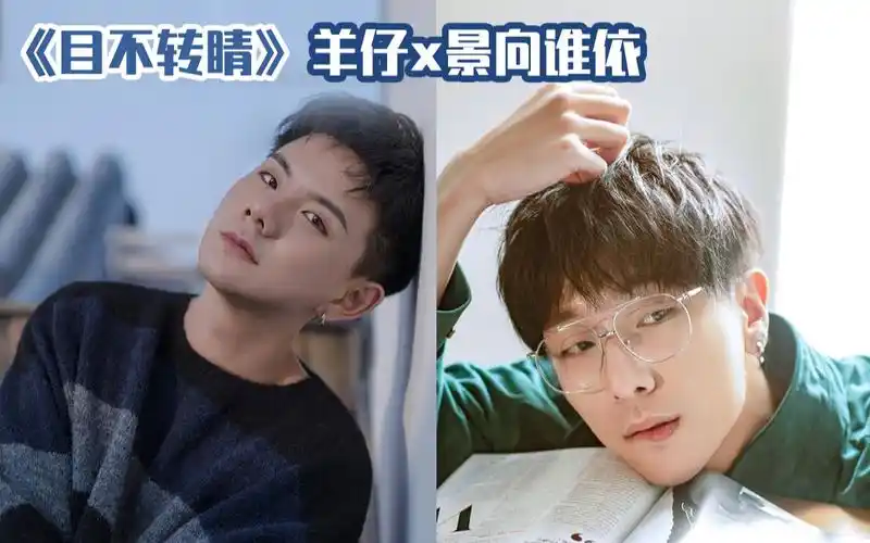 景向谁依x羊仔 合唱《目不转睛》,多图预警,景向谁依,羊仔高清图片