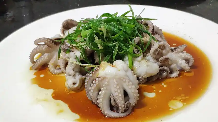 八爪鱼的经典粤菜做法,原汁原味的香,一看就会,下酒一级棒!