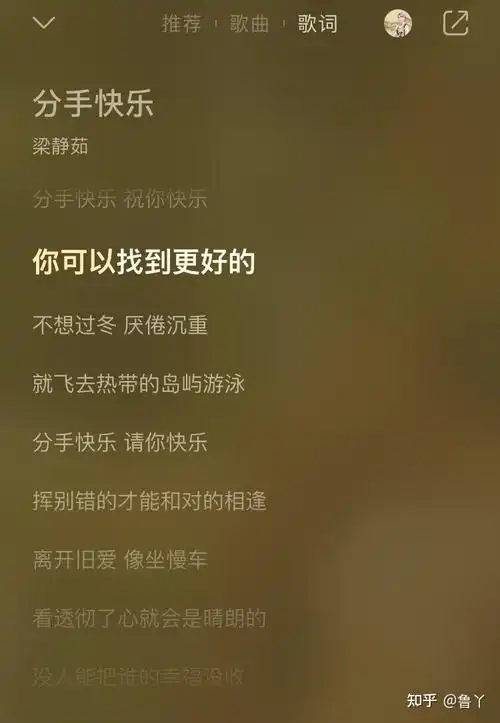 你相信其实爱对了人情人节每天都过吗为什么这句歌词出自分手快乐